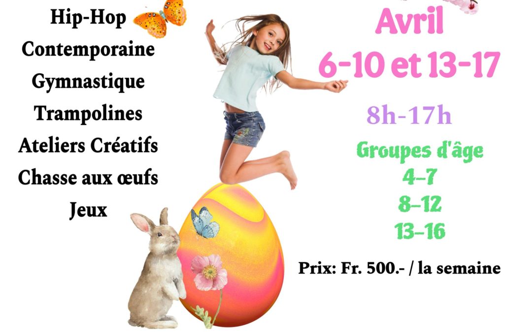 Stages de Pâques 2026